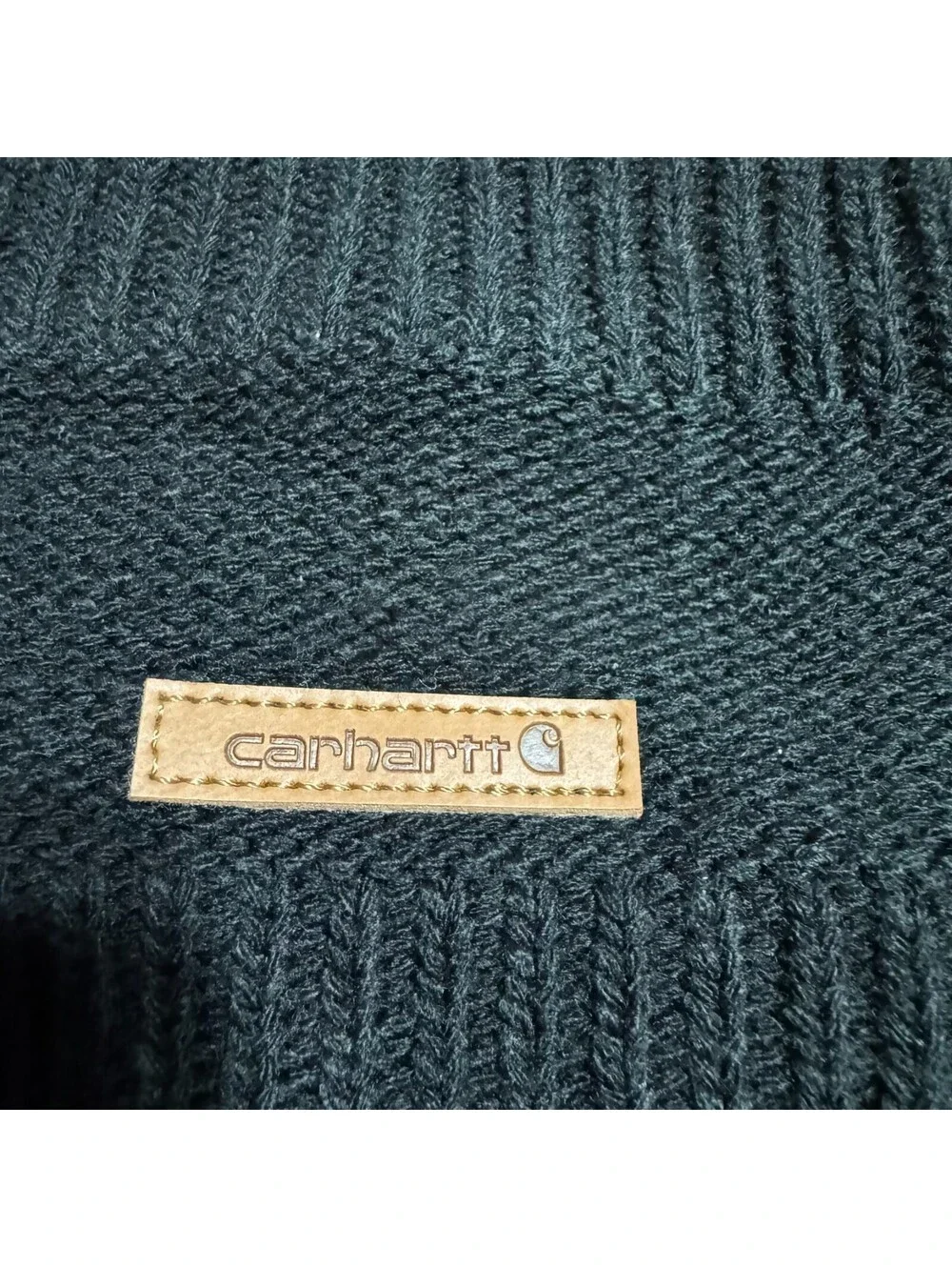 Carhartt Knit Winter Headband Unisex Black One Size Fits All fleece lined